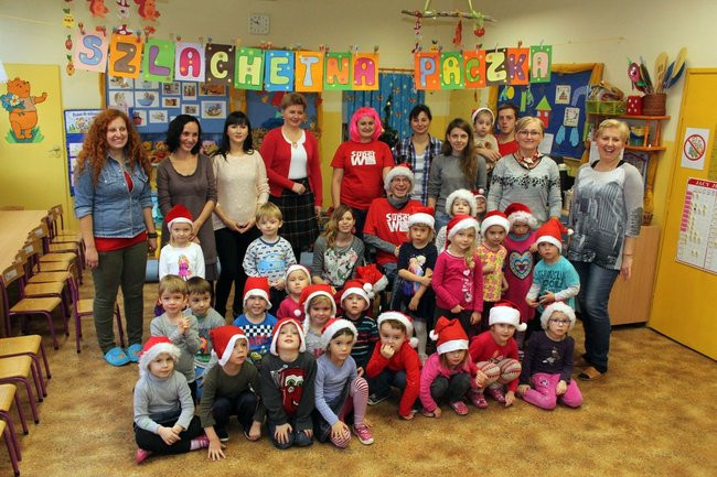 Przedszkolaki dla Szlachetnej Paczki (zdjęcia)