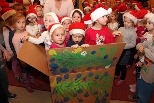 Przedszkolaki dla Szlachetnej Paczki (zdjęcia)