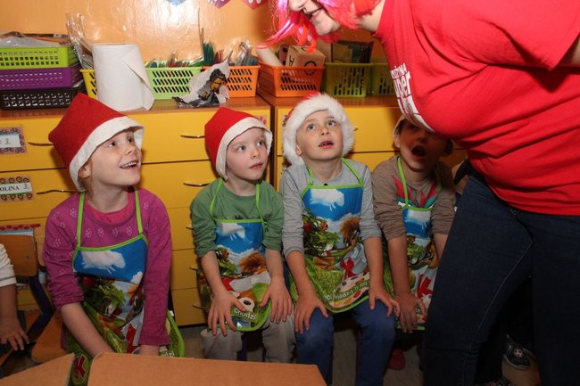 Przedszkolaki dla Szlachetnej Paczki (zdjęcia)