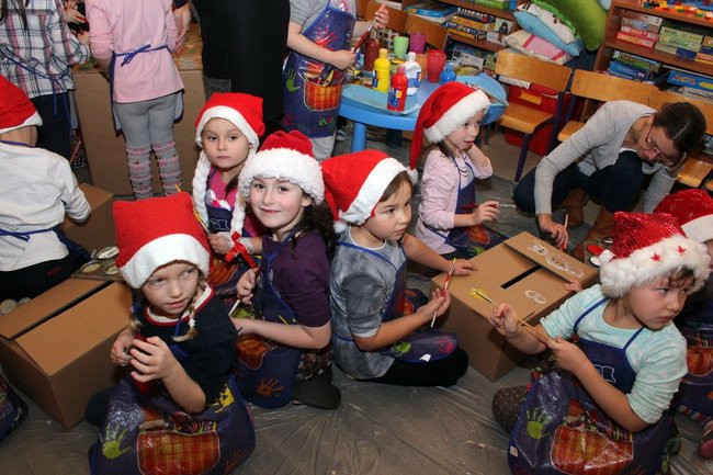 Przedszkolaki dla Szlachetnej Paczki (zdjęcia)