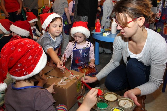 Przedszkolaki dla Szlachetnej Paczki (zdjęcia)