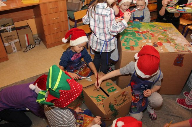 Przedszkolaki dla Szlachetnej Paczki (zdjęcia)