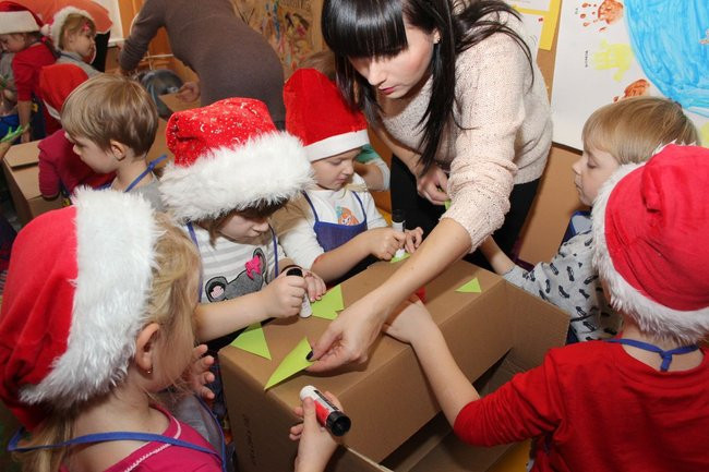 Przedszkolaki dla Szlachetnej Paczki (zdjęcia)