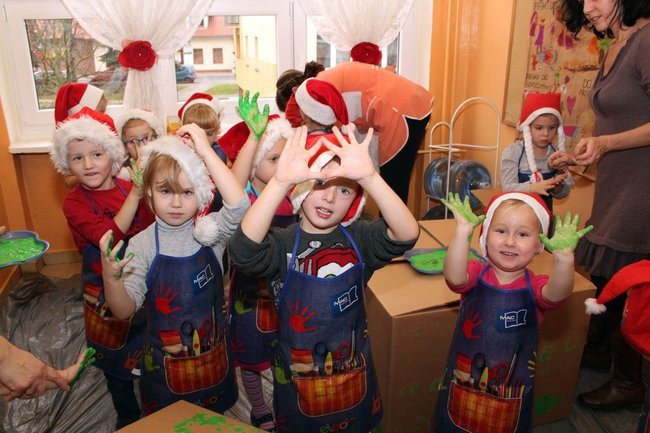 Przedszkolaki dla Szlachetnej Paczki (zdjęcia)