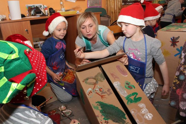 Przedszkolaki dla Szlachetnej Paczki (zdjęcia)