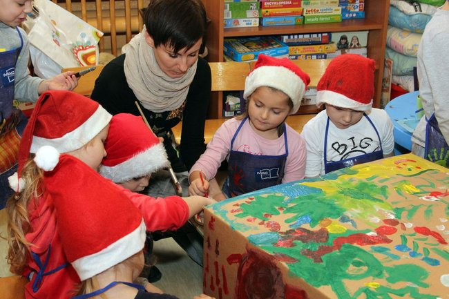 Przedszkolaki dla Szlachetnej Paczki (zdjęcia)