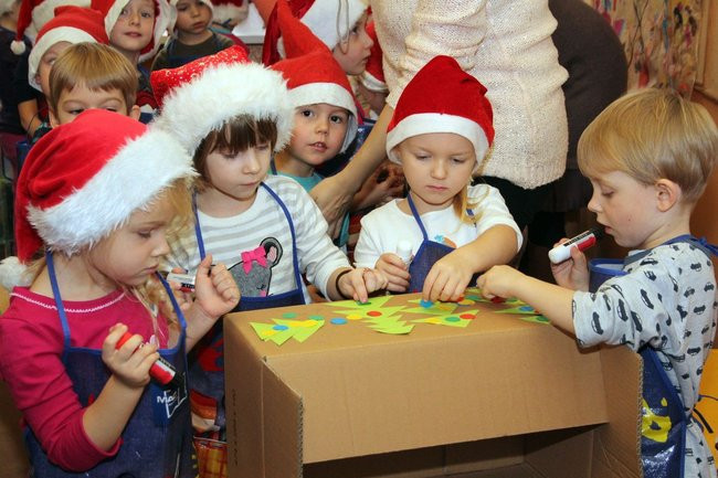 Przedszkolaki dla Szlachetnej Paczki (zdjęcia)