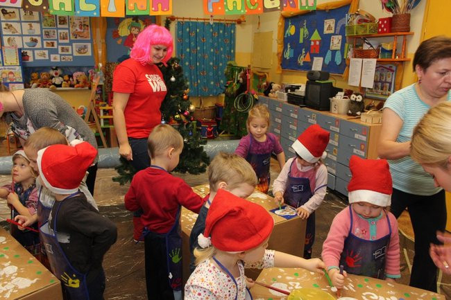 Przedszkolaki dla Szlachetnej Paczki (zdjęcia)