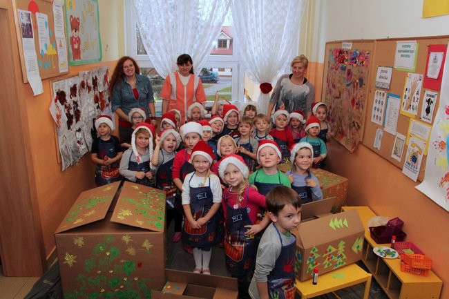 Przedszkolaki dla Szlachetnej Paczki (zdjęcia)