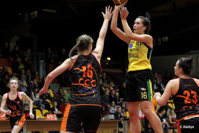 Zwycięskie koszykarki (zdjęcia)