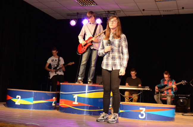 Kolarze na scenie w Lipnie (zdjęcia)