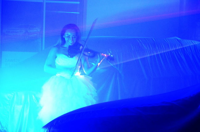 Laserowa premiera Nowego Passata (zdjęcia)