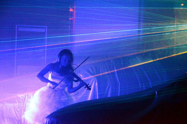 Laserowa premiera Nowego Passata (zdjęcia)