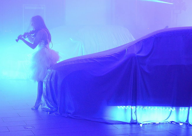 Laserowa premiera Nowego Passata (zdjęcia)