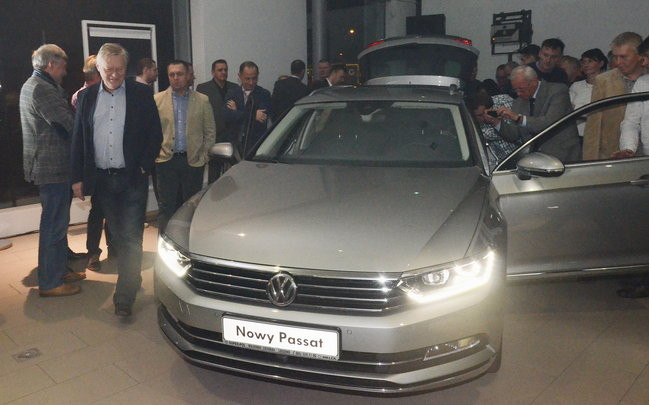 Laserowa premiera Nowego Passata (zdjęcia)
