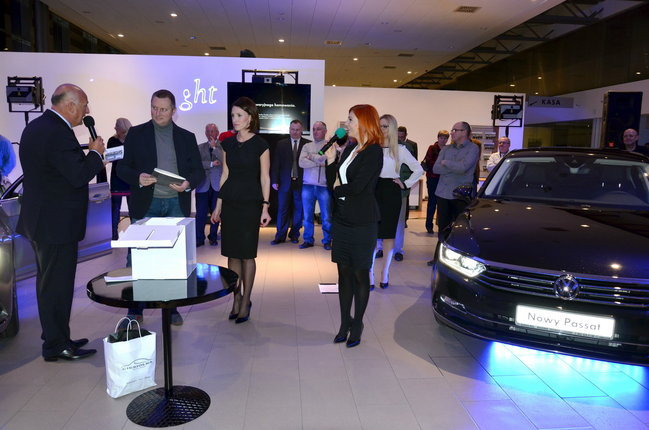 Laserowa premiera Nowego Passata (zdjęcia)
