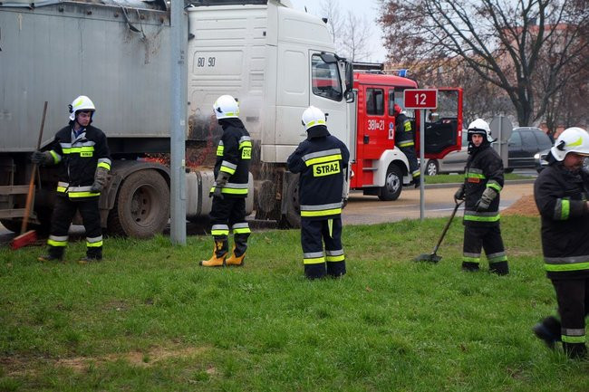 Zablokowany skręt w Estkowskiego (zdjęcia)