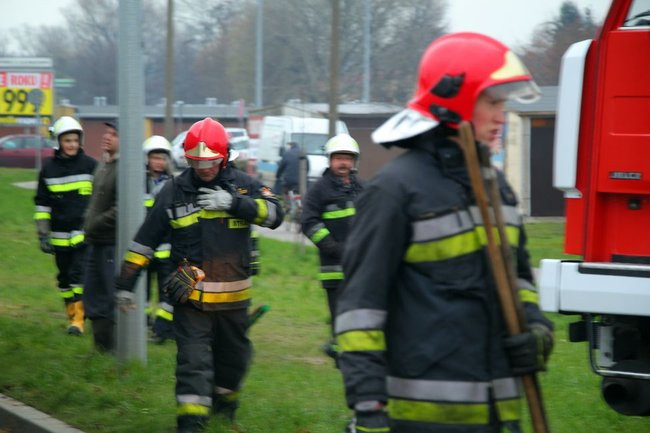Zablokowany skręt w Estkowskiego (zdjęcia)