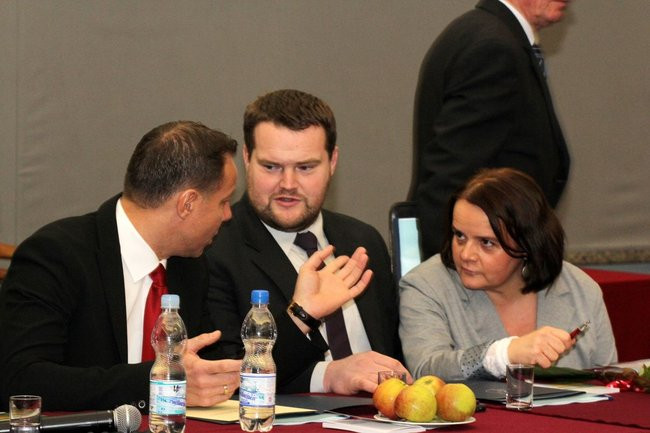 Sławomir Szczot przewodniczącym Rady Miejskiej Leszna (zdjęcia)