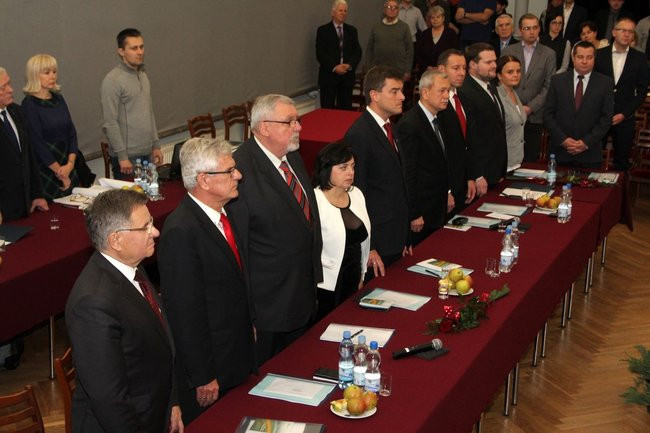 Sławomir Szczot przewodniczącym Rady Miejskiej Leszna (zdjęcia)