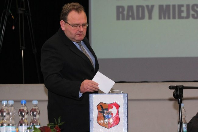 Sławomir Szczot przewodniczącym Rady Miejskiej Leszna (zdjęcia)