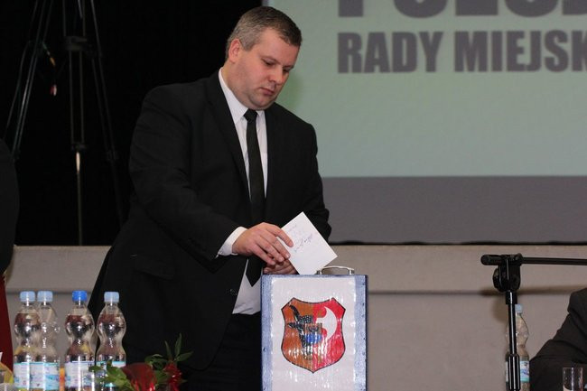 Sławomir Szczot przewodniczącym Rady Miejskiej Leszna (zdjęcia)