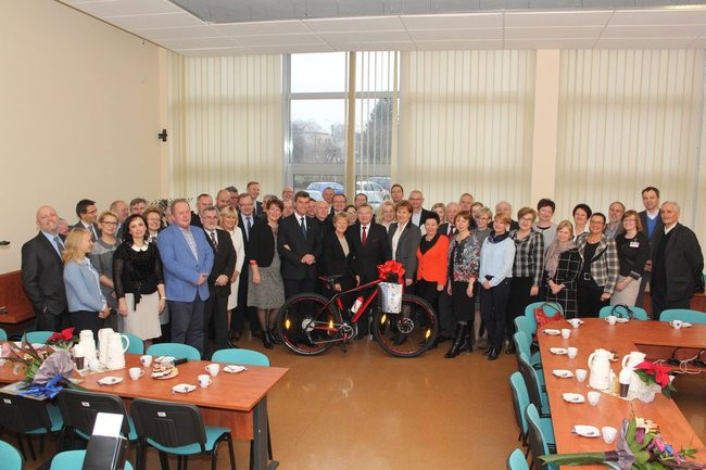 Rower dla odchodzącego prezydenta (zdjęcia)