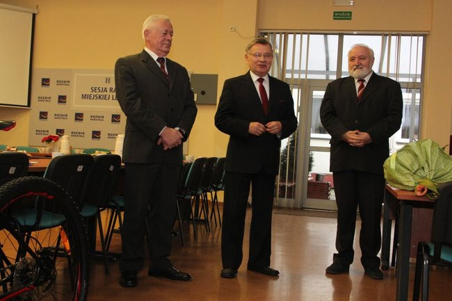 Rower dla odchodzącego prezydenta (zdjęcia)