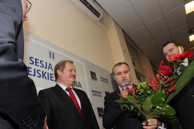 Prezydent Łukasz Borowiak złożył ślubowanie (zdjęcia)