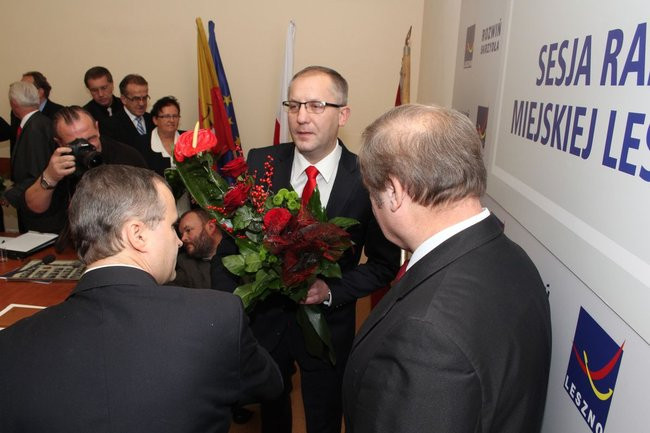 Prezydent Łukasz Borowiak złożył ślubowanie (zdjęcia)