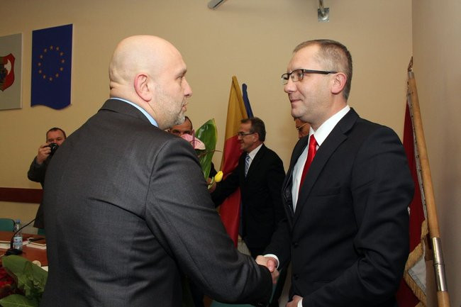 Prezydent Łukasz Borowiak złożył ślubowanie (zdjęcia)