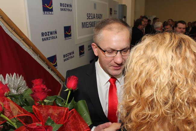 Prezydent Łukasz Borowiak złożył ślubowanie (zdjęcia)