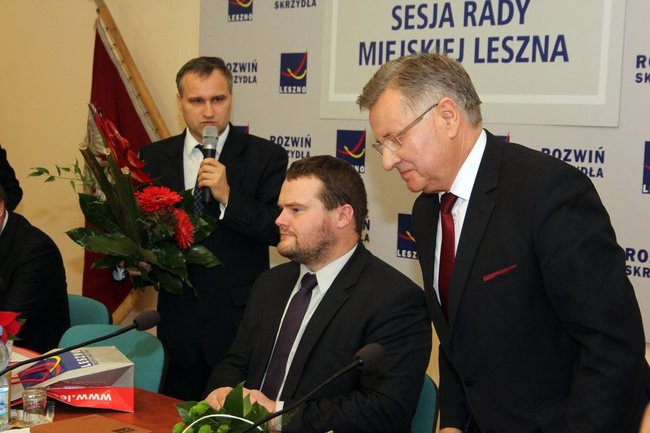 Prezydent Łukasz Borowiak złożył ślubowanie (zdjęcia)