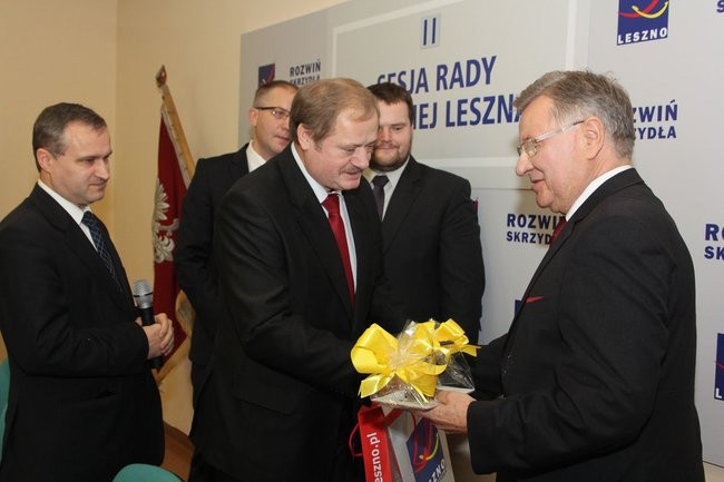 Prezydent Łukasz Borowiak złożył ślubowanie (zdjęcia)