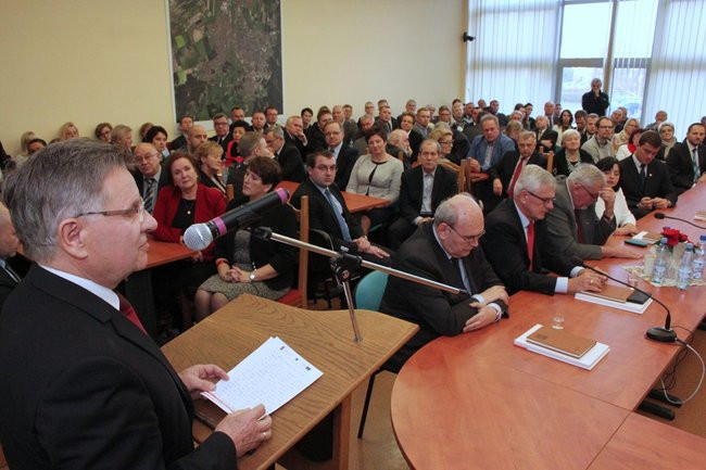 Prezydent Łukasz Borowiak złożył ślubowanie (zdjęcia)