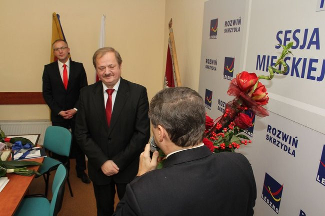 Prezydent Łukasz Borowiak złożył ślubowanie (zdjęcia)