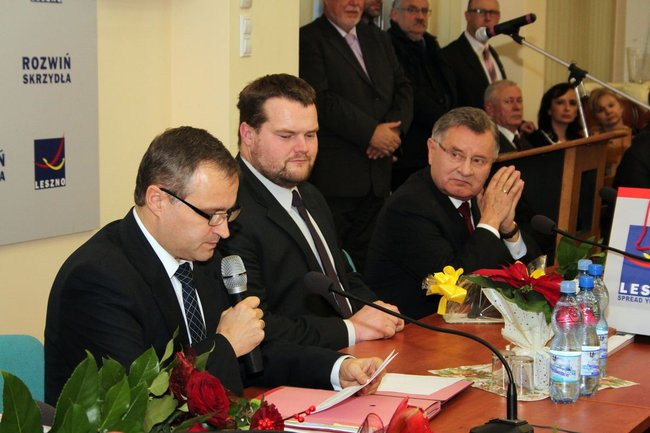 Prezydent Łukasz Borowiak złożył ślubowanie (zdjęcia)