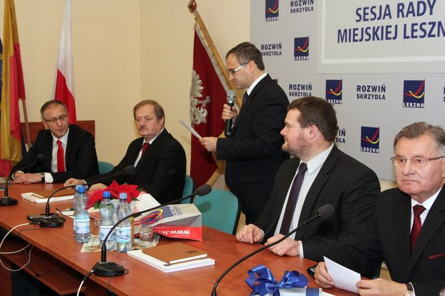 Prezydent Łukasz Borowiak złożył ślubowanie (zdjęcia)