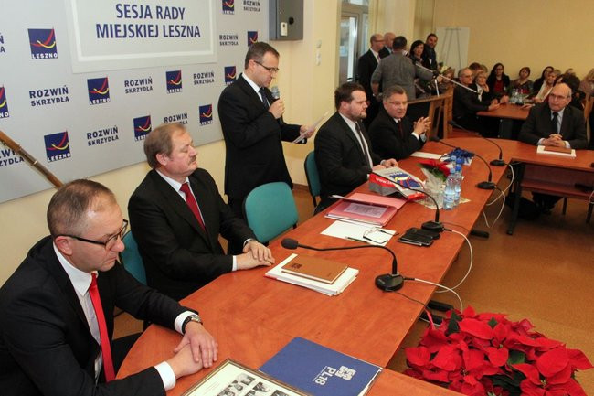 Prezydent Łukasz Borowiak złożył ślubowanie (zdjęcia)