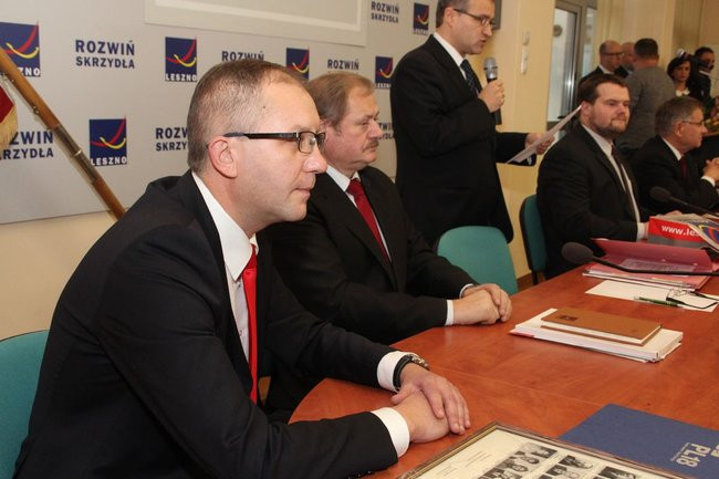 Prezydent Łukasz Borowiak złożył ślubowanie (zdjęcia)