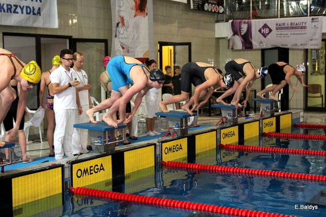 Pływali w Lesznie ( zdjęcia )