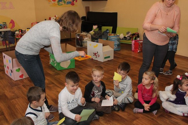 Dar od przedszkolaków (zdjęcia)