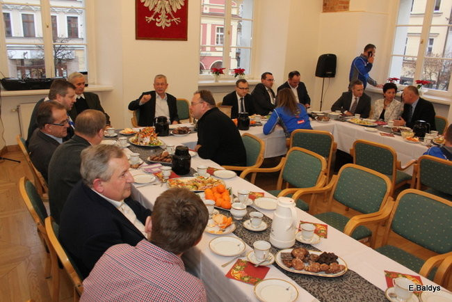 Opłatek z Unią Leszno (zdjęcia)