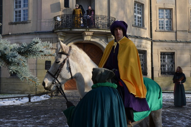 Trzej Królowie na zamku w Rydzynie (zdjęcia)