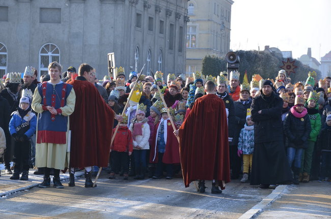 Trzej Królowie na zamku w Rydzynie (zdjęcia)