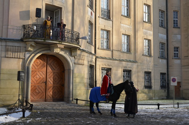 Trzej Królowie na zamku w Rydzynie (zdjęcia)