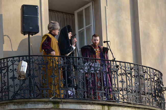 Trzej Królowie na zamku w Rydzynie (zdjęcia)