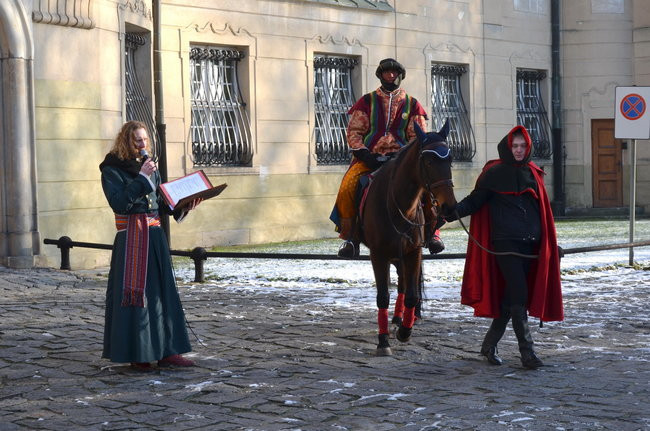 Trzej Królowie na zamku w Rydzynie (zdjęcia)