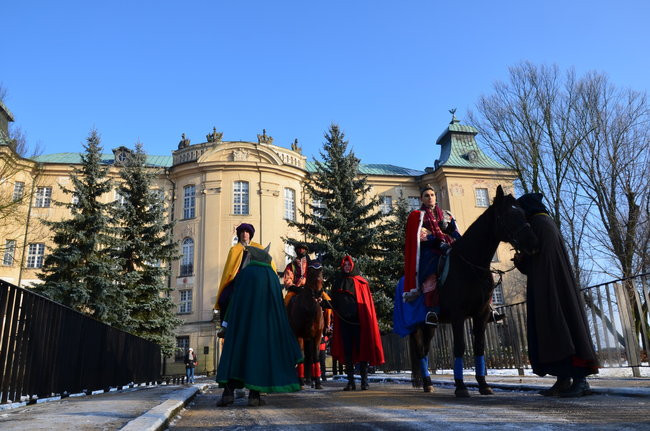 Trzej Królowie na zamku w Rydzynie (zdjęcia)