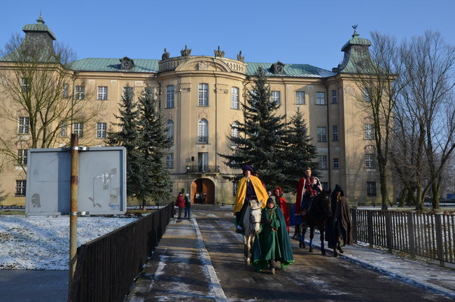 Trzej Królowie na zamku w Rydzynie (zdjęcia)